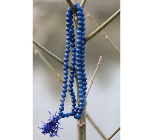 Blue Agate Hakik Jaap Mala