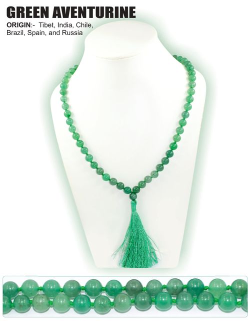 Green Aventurine Gems Mala