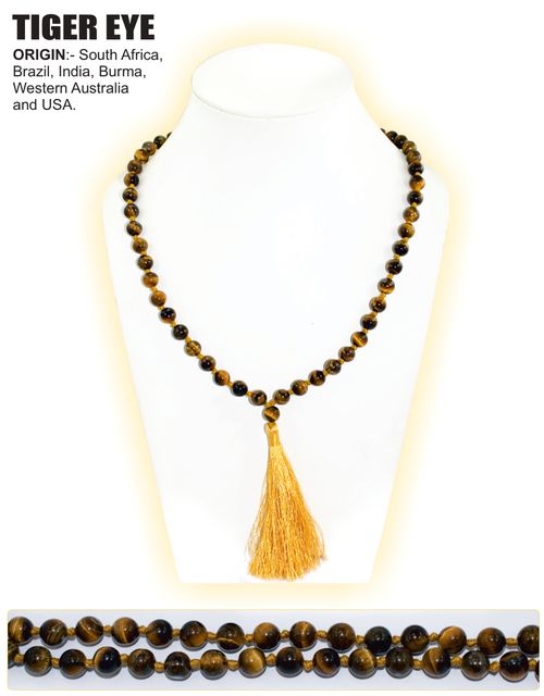 Tiger Eye Gems Mala