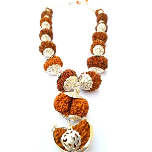 1 to14 Mukhi Nepal Siddha Mala with Gauri Shankar Rudraksha