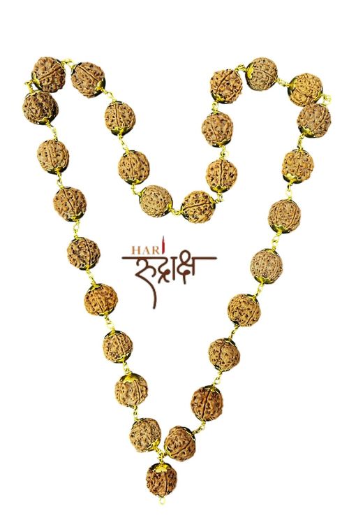 5 Mukhi Kantha Metal Mala