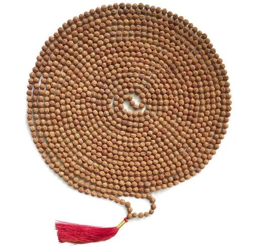 5 Mukhi Rudraksha Beads Mala 1008 Beads (7.5 mm)