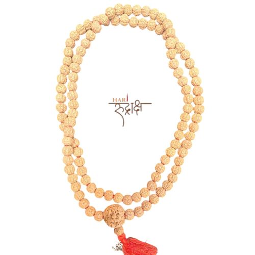 5 Mukhi Rudraksha Pathri Mala with 🕉️ Pendant