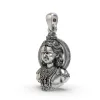 925 Silver Ayodhya Ram Lala Face Pendant – Divine Lord Ram Pendant for Blessings & Protection thumbnail 2