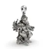 Anizors Vinayaka Sculpture Pendant | 925 Silver Ganesha Pendant thumbnail 3