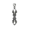 925 Sterling Silver Vajra Dorje Pendant thumbnail 2