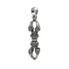 925 Sterling Silver Vajra Dorje Pendant thumbnail 3