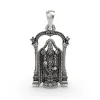 925 Sterling Silver Balaji Pendant — Tirupati Venkateswara Swamy Idol thumbnail 1