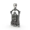 925 Sterling Silver Balaji Pendant — Tirupati Venkateswara Swamy Idol thumbnail 2
