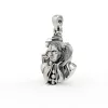 Mahadev Pendant for Babies & Small Kids – 925 Sterling Silver Mini Pendant Necklace thumbnail 2