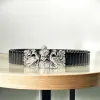 925 Silver Murugan Swami Bracelet | Peacock Motif Kada thumbnail 1