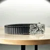 925 Silver Murugan Swami Bracelet | Peacock Motif Kada thumbnail 3