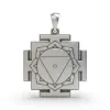 925 Silver Tara Yantra Pendant – Sacred Mahavidya Symbol for Wisdom, Protection & Obstacle Removal thumbnail 1