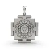 925 Silver Matangi Yantra Pendant – Sacred Symbol for Wisdom, Creativity & Powerful Communication thumbnail 1