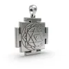925 Silver Dhumavati Yantra Pendant – Sacred Symbol for Protection, Transformation thumbnail 3