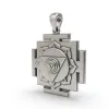 925 Silver Chinnamasta Yantra Pendant – Sacred Symbol for Protection, Spiritual Power thumbnail 2