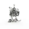 Silver kali maa pendant thumbnail 4