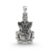 925 Silver Bala Tripurasundari Pendant - Handmade Goddess Jewelry thumbnail 1