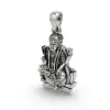 925 Silver Bala Tripurasundari Pendant - Handmade Goddess Jewelry thumbnail 4
