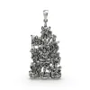 925 Silver Dasmahavidya Devi Pendant – Sacred Divine Feminine Symbol for Protection thumbnail 1
