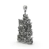 925 Silver Dasmahavidya Devi Pendant – Sacred Divine Feminine Symbol for Protection thumbnail 2