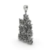 925 Silver Dasmahavidya Devi Pendant – Sacred Divine Feminine Symbol for Protection thumbnail 4