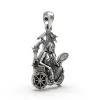 Dhumavati Mahavidya 925 Silver Pendant for Protection, Wisdom & Inner Strength thumbnail 3