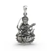 Maa Matangi 925 Silver Pendant for Wisdom, Music & Divine Speech thumbnail 1
