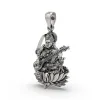 Maa Matangi 925 Silver Pendant for Wisdom, Music & Divine Speech thumbnail 2