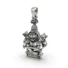 925 Silver Narsimha Bhagwan Mantra Pendant – ISKCON Lord Narasimha Protection Jewelry thumbnail 4