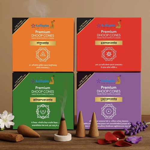 Veda Series Incense/Dhoop Cones ( Pack of 2 )
