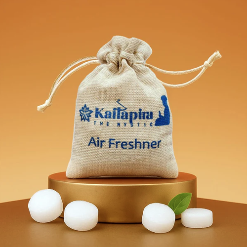 Kailapira Air Freshener – Camphor Potli – Room, Car and Air Freshener & Mosquito Repellent - 3 Packs
