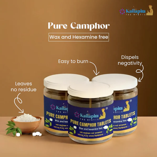 Camphor Tablet – 100% Pure Camphor Tablet (500GM)