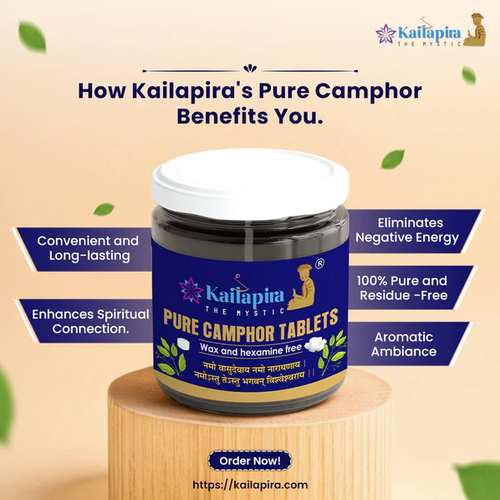 Camphor Tablet – Pure Camphor Tablet (100GM Pack of 2 )
