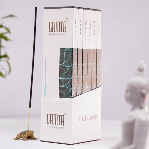 Gamta Heritage Heena Incense Sticks – 6 Pack Combo