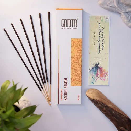 Sacred Sandal Incense Sticks - Elevate Your Space with Soothing Sandalwood Essence
