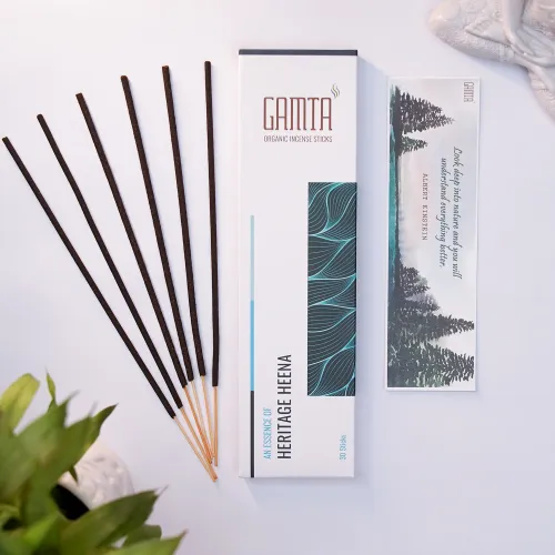 Heritage Heena Incense Sticks – Transform Your Space with Nature's Earthy Aroma ( Pack of 5 )