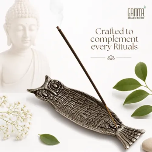 Transform Your Home with the Wise Owl Incense Stick Holder - A Touch of Elegance and Serenity