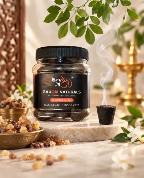 Camphor Gugal Sambrani Dhoop Cups