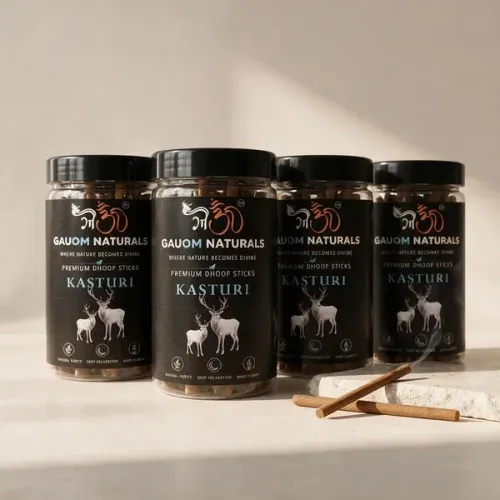 Kasturi Natural Premium Dhoop Sticks (Pack of 4)