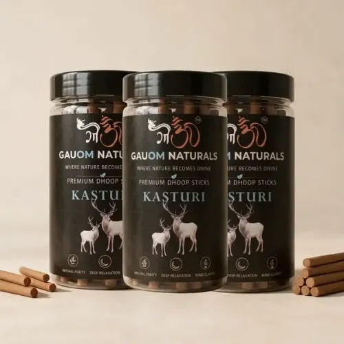 Kasturi Natural Premium Dhoop Sticks (Pack of 3)