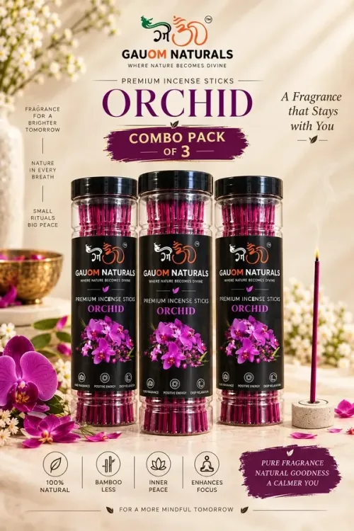 Orchid Fragrance Incense Sticks (Pack of 3)
