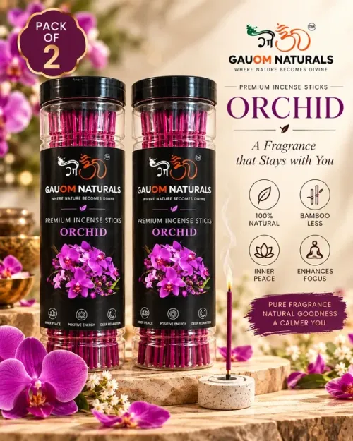 Orchid Fragrance Incense Sticks (Pack of 2)