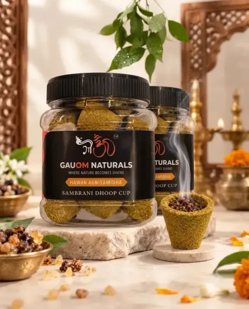 Hawan Agnisamidha Sambrani Dhoop Cups (Pack of 2)