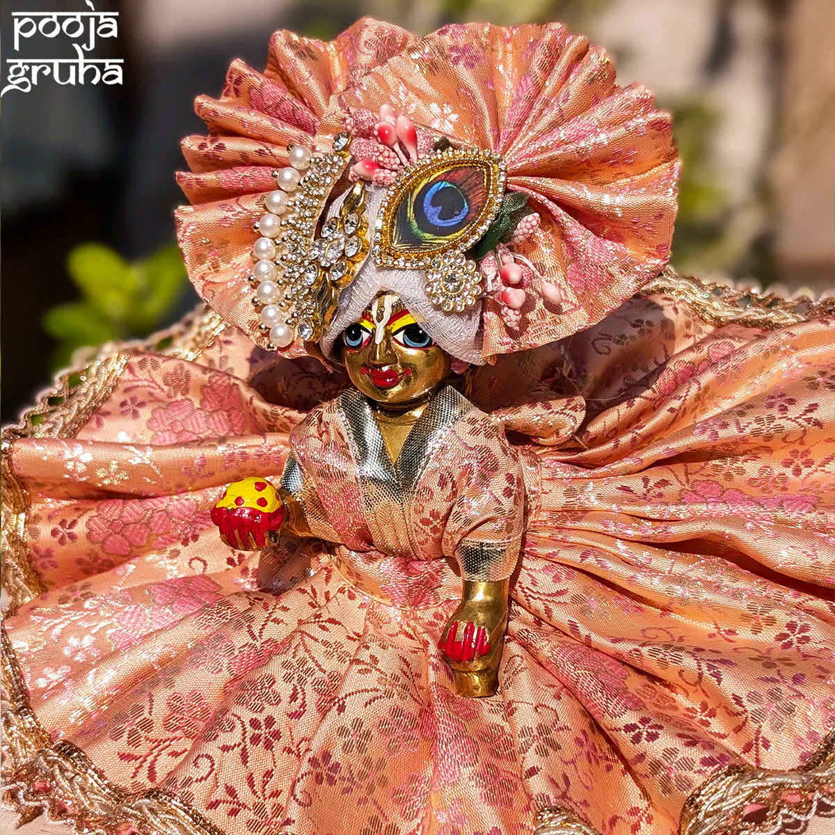 Radha Lotus Glow Radha Rani / Laddu Gopal Dress set product image