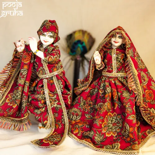 Pushparag Premvastra Radha Krishna Dress Set