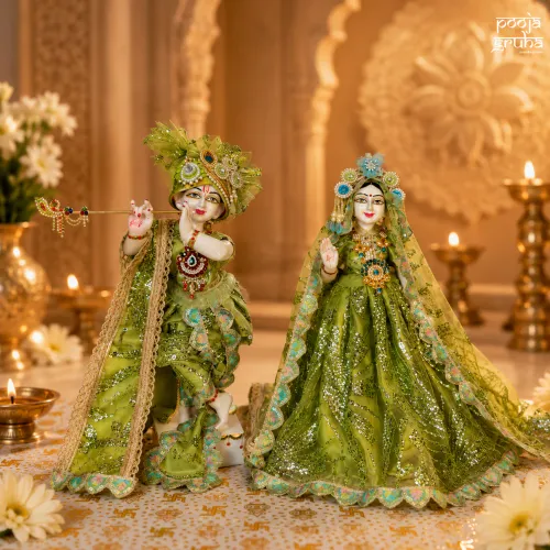 Vasant Leela Radha Krishna Dress Set