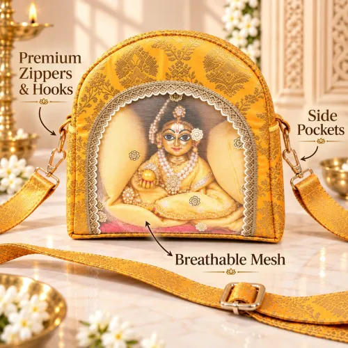 Pitamber Laddu Gopal Travel Bag