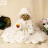 Woolen Divine Dress Set for Laddu Gopal | Handmade Winter Dress thumbnail 2