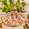 Kesariya Pushp Laddu Gopal Cotton Dress Set thumbnail 1